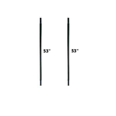 2x Yorkville Heavy Duty Steel Subwoofer Tubes 53" long image 1