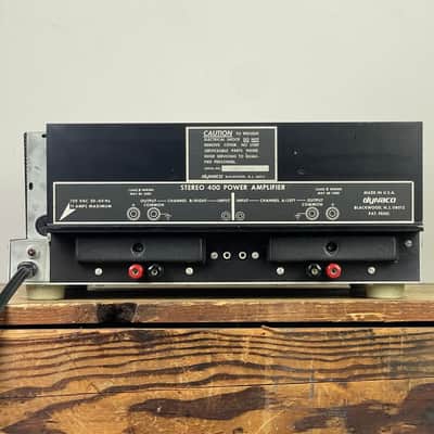 Dynaco Stereo 400 power amplifier Tested with original box image 5