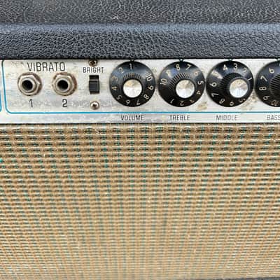 1972 Fender Bandmaster Reverb amp head image 3
