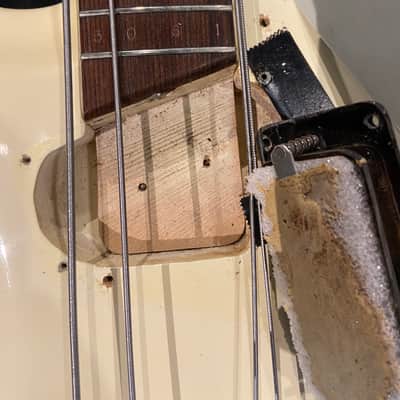 Mosrite Ventures Bass 1964 - Pearl White image 22