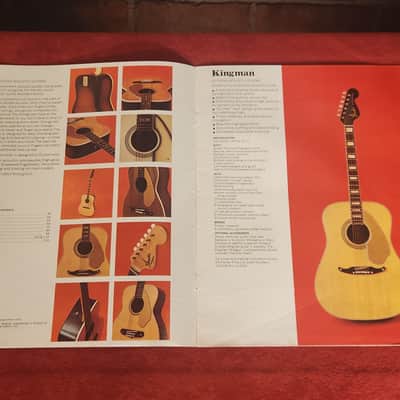 1970 Fender Acoustic Guitars Catalog-Great Color image 2