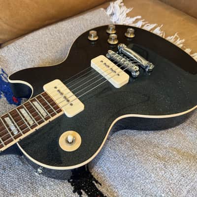 Special Ordered! M2M 2018 Gibson Custom Shop Les Paul Standard - Brilliant Brunswick Blue Sparkle - 60s Neck - P90s image 7