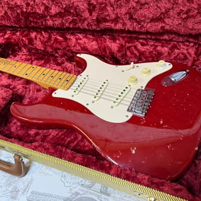 1989-1992 Squier II Standard Stratocaster Aged & Relic’d To Look Like A 50’s Custom Shop Factory Wired Tex/Mex Pickups CTS Pots Fender Case image 3