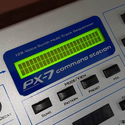 E-MU Systems PX-7 Command Station 128-Voice Synthesizer 2003 - Silver image 5