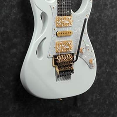 Ibanez PIA3761-SLW Steve Vai Signature Electric Guitar Stallion White image 2