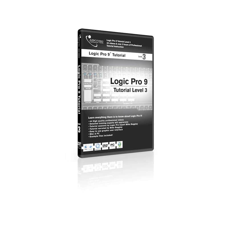 Ask Video Logic Pro 9 Tutorial Level 3 Tutorial DVD image 1