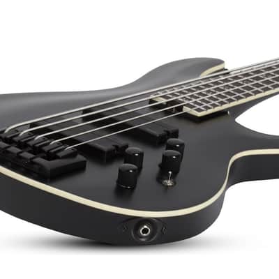 Schecter SLS Evil Twin-5 - Satin Black (1395) image 5