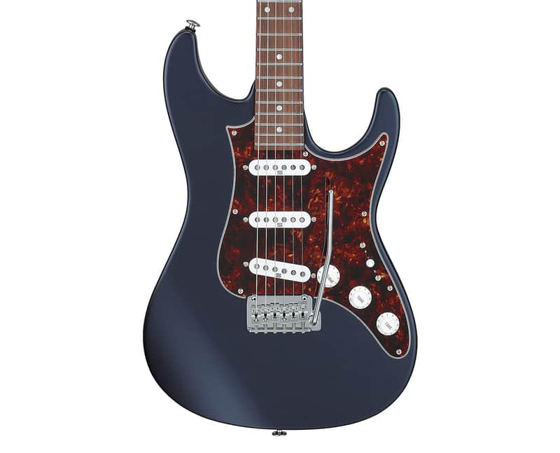 Used Ibanez AZ2203NTDBF AZ Prestige Electric Guitar - Dark Tide Blue Flat image 1