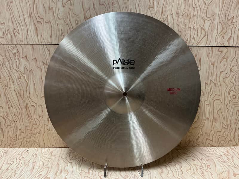 Paiste 20" Formula 602 Classic Medium Ride Cymbal 2011 - Present - Traditional image 1