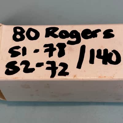 Rogers Type 80 Vintage 4 Pin Vacuum Tube! T465 image 7