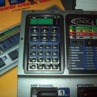 Digitech  GNX4 GNX 4 W/ gig bag, Recording foot switch MFX models 3 cards power guide EC PLEASE Read image 11