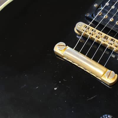 Vintage! 1979 Gibson Les Paul Custom Black Beauty Electric Guitar Black Ebony w/ 3 Pickups + Gibson Case image 6