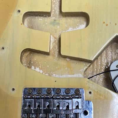 Fender Stratocaster 1976 - Blonde see trough body, Rosewood Fingerboard image 18