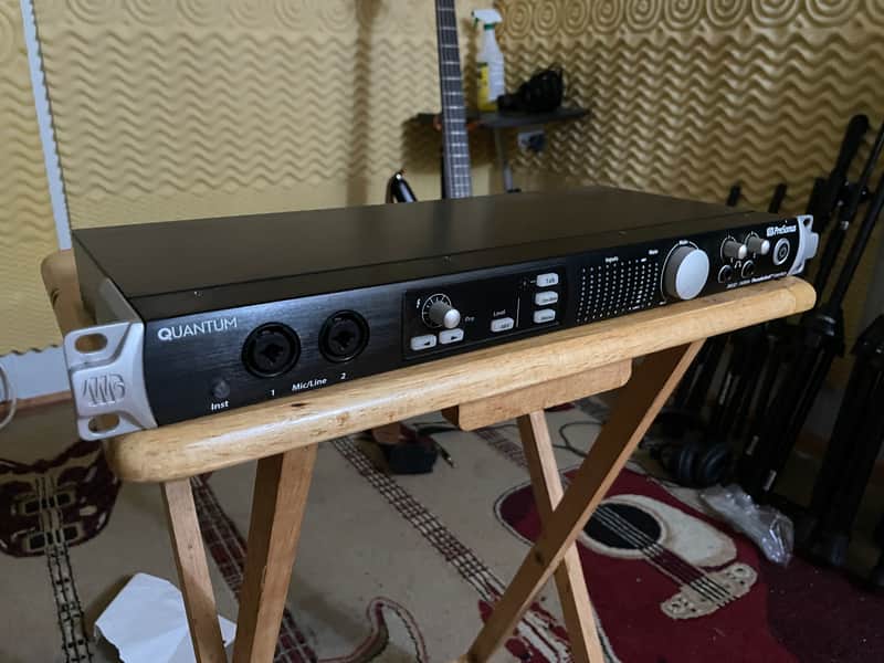 PreSonus Quantum Thunderbolt Audio Interface 2010s - Black image 1