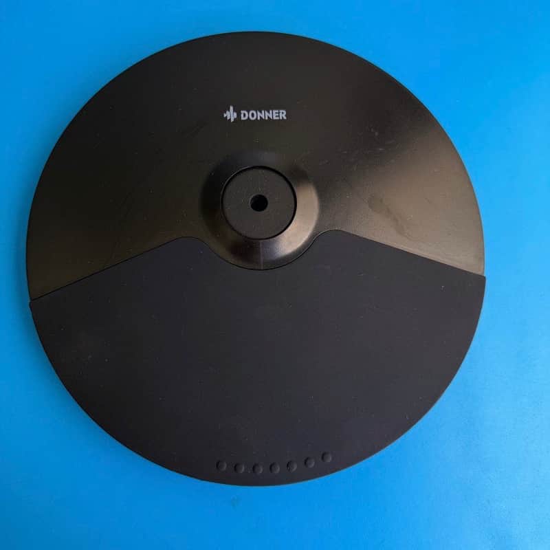 DONNER DED-100 Drum Part: CHS-1001 Cymbal Hi-Hat Crash Ride Single Zone Pad [V2] image 1