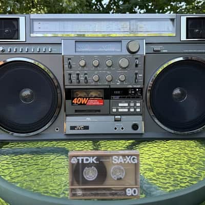 JVC RC-M90LD Rare Vintage Collectible MINT King Cassette Boombox Getto blaster image 10