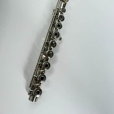 Haynes Flute - Sterling Silver,Open-Hole,inline,C-Foot image 4