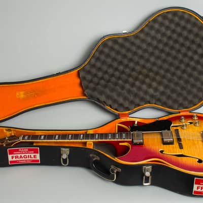 Gibson  Barney Kessel Custom Arch Top Hollow Body Electric Guitar (1966), ser. #530802, original black hard shell case. image 10