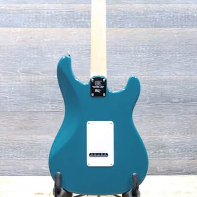PRS SE Silver Sky Maple "Lefty" Nylon Blue Left-Handed Electric Guitar w/Bag image 3