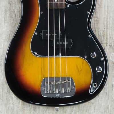 G&L Tribute LB-100 4-String Electric Bass, Brazilian Cherry Fingerboard - 3-Tone Sunburst image 1