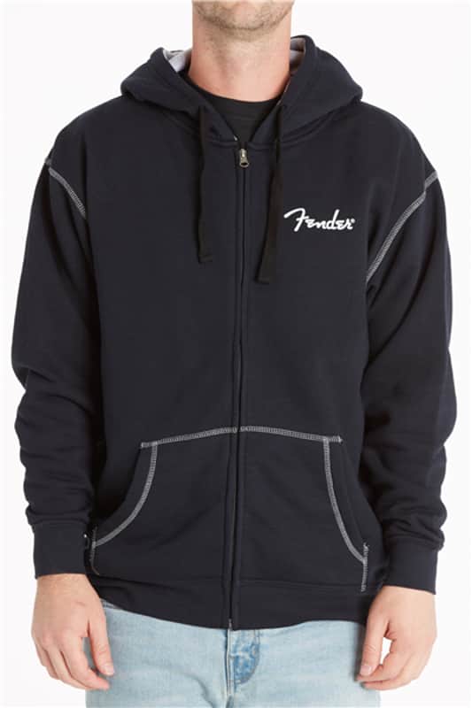 Mint Fender "New York Are You Ready To Rock" Black Lined Hoodie - 2XL #9115007806 image 1