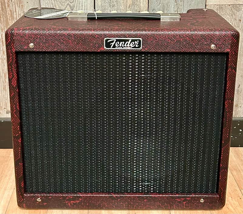 NEW Fender FSR Blues Junior IV - Red Snakeskin w/Eminence Texas Heat, Limited Edition Killer Amp! image 1