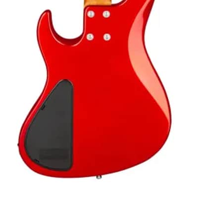 Sadowsky MetroExpress 24-Fret Modern Bass, Roasted Maple Fingerboard, 4-String - Solid Candy Apple Red Metallic High Polish image 3