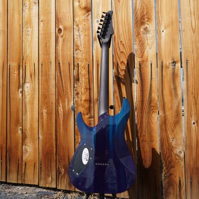 Schecter DIAMOND SERIES Reaper-6 Elite - Deep Ocean Blue 6-String Electric Guitar (2023) image 4