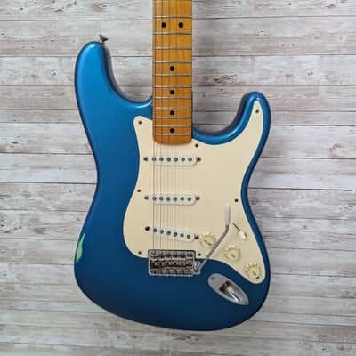 Used 1988 Fender American Vintage '57 Stratocaster  Lake Placid Blue image 1