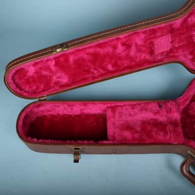 1980's Gibson USA Brown-Pink TKL Semi Hollowbody Guitar Case ES-335 Vintage image 9