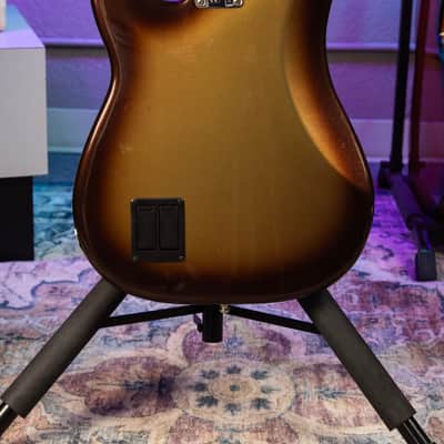 Fender American Ultra Precision Bass with Rosewood Fretboard 2023 - Mocha Burst image 6