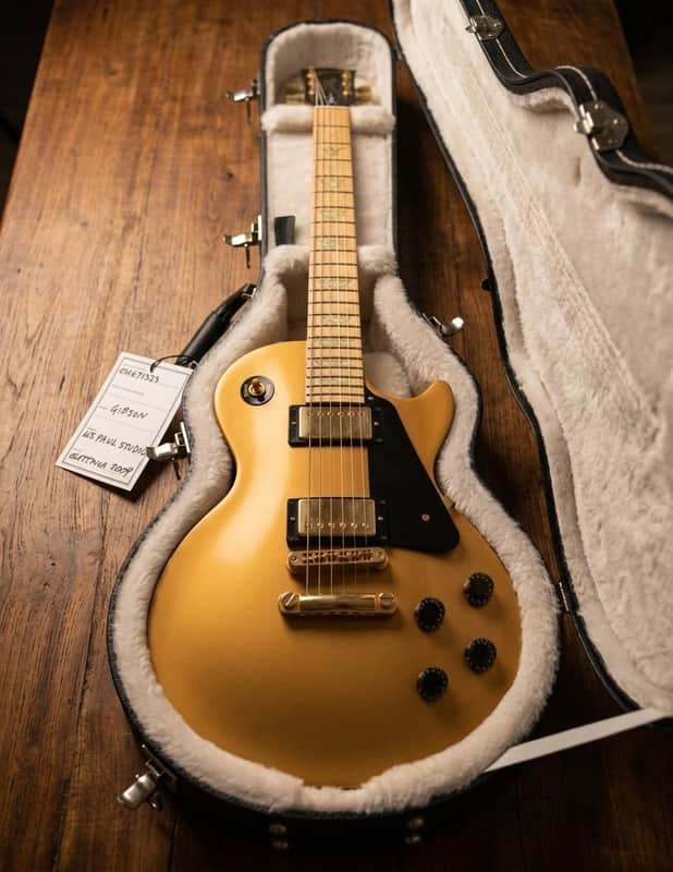 Gibson Les Paul Studio Raw Power (Satin Gold) – Excellent Condition – Unique All-Maple Tone image 1