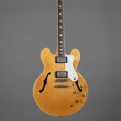 Epiphone Riviera with Stop-Bar Tailpiece - AN Antique Natural - 1986 - Matsumoku Factory - Made In Japan image 2