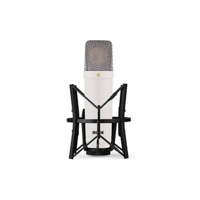 RODE NT1 Signature Series Large-Diaphragm Condenser Microphone (White) image 5