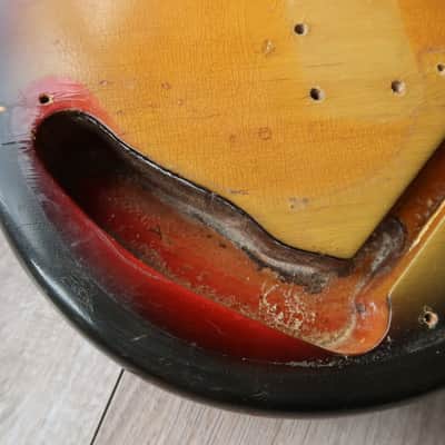 Fender Mandocaster 1964  Original Sunburst Body mando strat  vintage pre cbs mandolin image 13