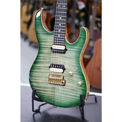 SUHR Modern Custom Faded Trans Green Burst image 21