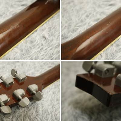 Rare Vintage 1975 made Black Label Yamaha FG-300J Black Label Acoustic Guitar Made in Japan image 23