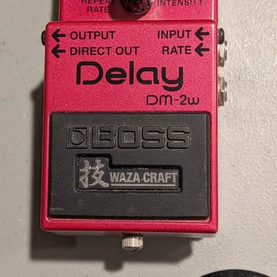 Boss DM-2W Delay Waza Craft 2015 - Present - Pink image 1