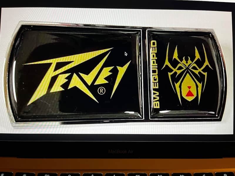 Peavey emblem Use on amplifier and speakers image 1