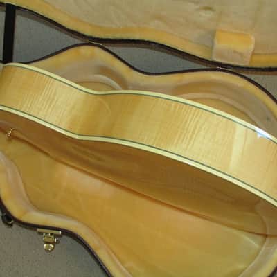 2000 D'Angelico NYL-2 Vestax 17" Archtop Natural H. Shiino Signed Label NEAR MINT! image 7