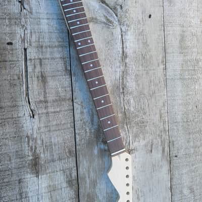21 fret classic Guitar Neck Replacement, Stainless Steel Frets, bone nut image 2