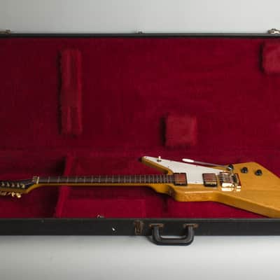 Gibson Explorer Custom Shop Korina Edition Solid Body Electric Guitar (1983), ser. #80483500, original black hard shell case. image 10