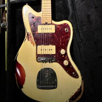Shabat Leopard 2020s  - Aged Olympic White over 3-tone Sunburst image 5