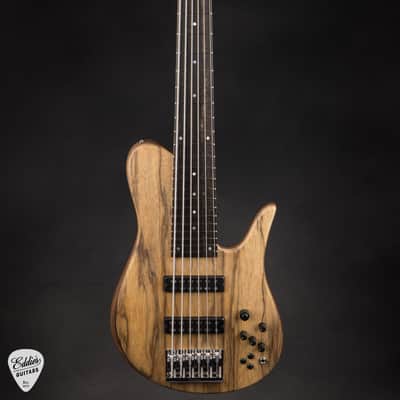 Fodera Imperial 6 Elite - Walnut/Black Limba image 3