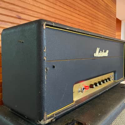 Marshall JMP 1959 Super Lead 2-Channel 100-Watt Guitar Amp Head 1967 - 1975 - Black image 2