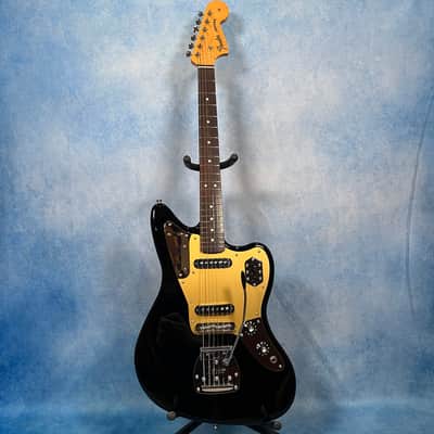 *NEW* 2025 Fender Japan FSR Limited Edition Jaguar Black w/Anodised Pickguard, MIJ image 1