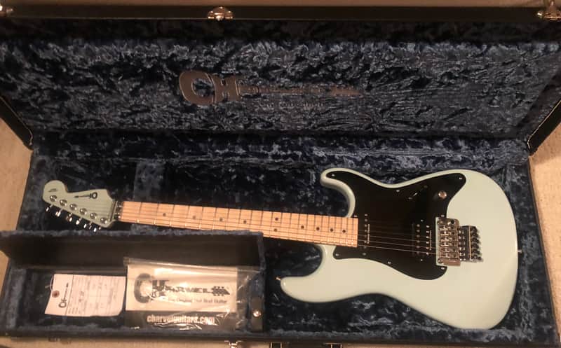Charvel Custom Shop 2014 Sonic Blue w/ Maple Fretboard image 1