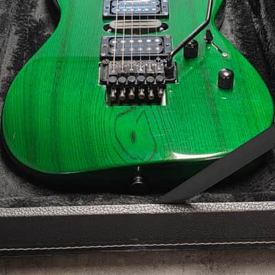 ESP M-III Mirage Green Ash HSH FR Floyd Rose Super Strat MIJ Japan MIII M3 Horizon image 7