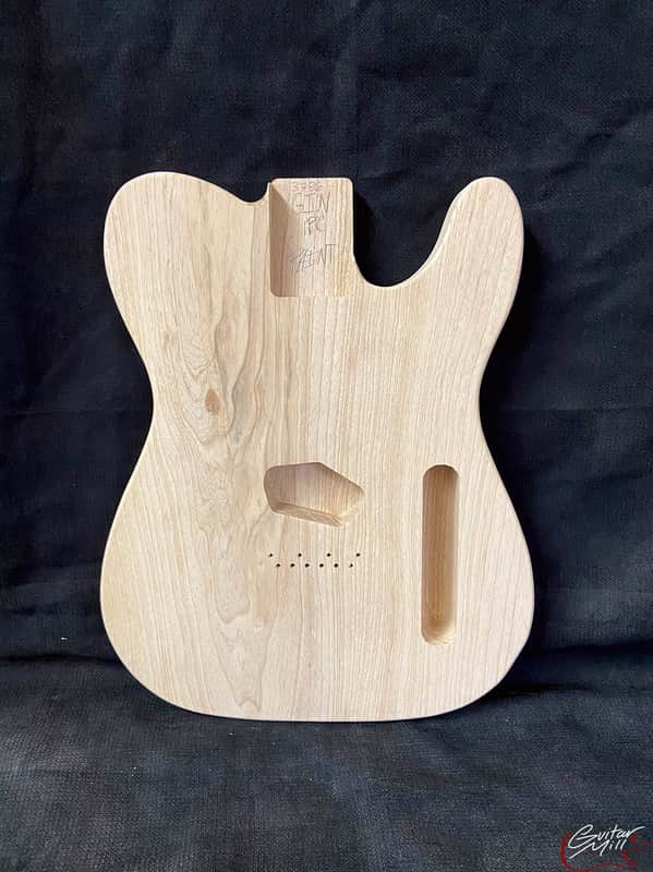 Guitar Mill T-Style Esquire Body / 1 pc. Swamp Ash / Paint Grade (#GIN-3786) image 1
