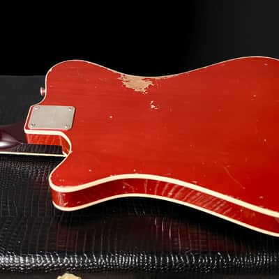 Castedosa El Halcón Baritone - 2025 - Aged, Trans Candy Apple Red. Ron Ellis JM Pickups. NEW, (Authorized Dealer) - image 13